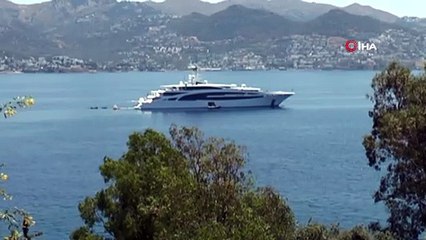 Kazak milyarder 140 milyon euroluk dev yatıyla Bodrum koylarını mesken tuttu