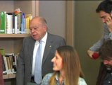 Jordi Pujol mantiene sus pertenencias en el despacho que le fue retirado.