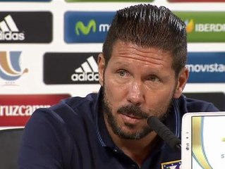 Simeone: "Va a jugar Moyá, no tengo ningún compromiso con nadie"
