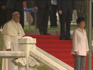 El Papa visita Corea del Sur