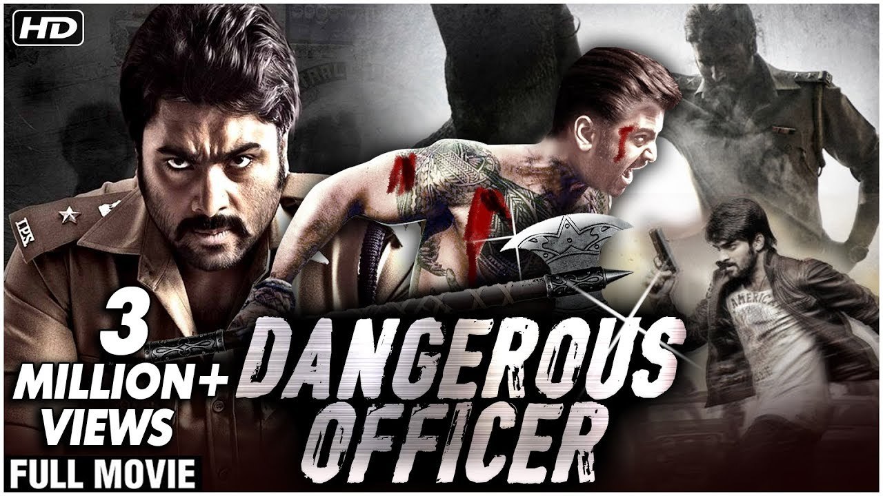 Dangerous Officer Full Hindi Movie - Nara Rohit - Super Hit Hindi Dubbed Movie - Action Movie