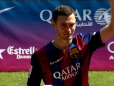 Vermaelen ya luce la camiseta blaugrana