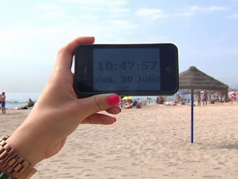 Sólo siete horas de socorristas en las playas valencianas