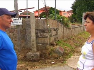 Consternación en una aldea de Pontevedra por el robo de un Cristo de piedra
