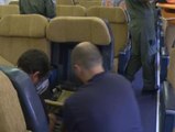 Imágenes del interior del Airbus 310 medicalizado con el que se está repatriando a Miguel Pajares