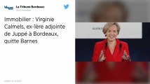 Virginie Calmels, ancienne numéro 2 des Républicains, démissionne du groupe immobilier Barnes