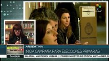 Culmina en Argentina el proceso de registro de candidaturas