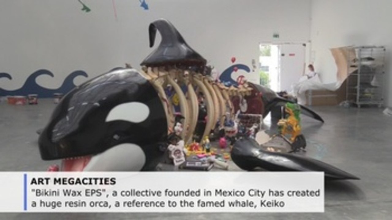 Artists re-imagine sprawling city inspired by Dhaka, Lagos, Manila, Mexico City and Tehran