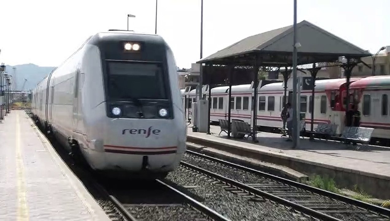599 entrando a Murcia. #fotoferroviaria #frikitrenes