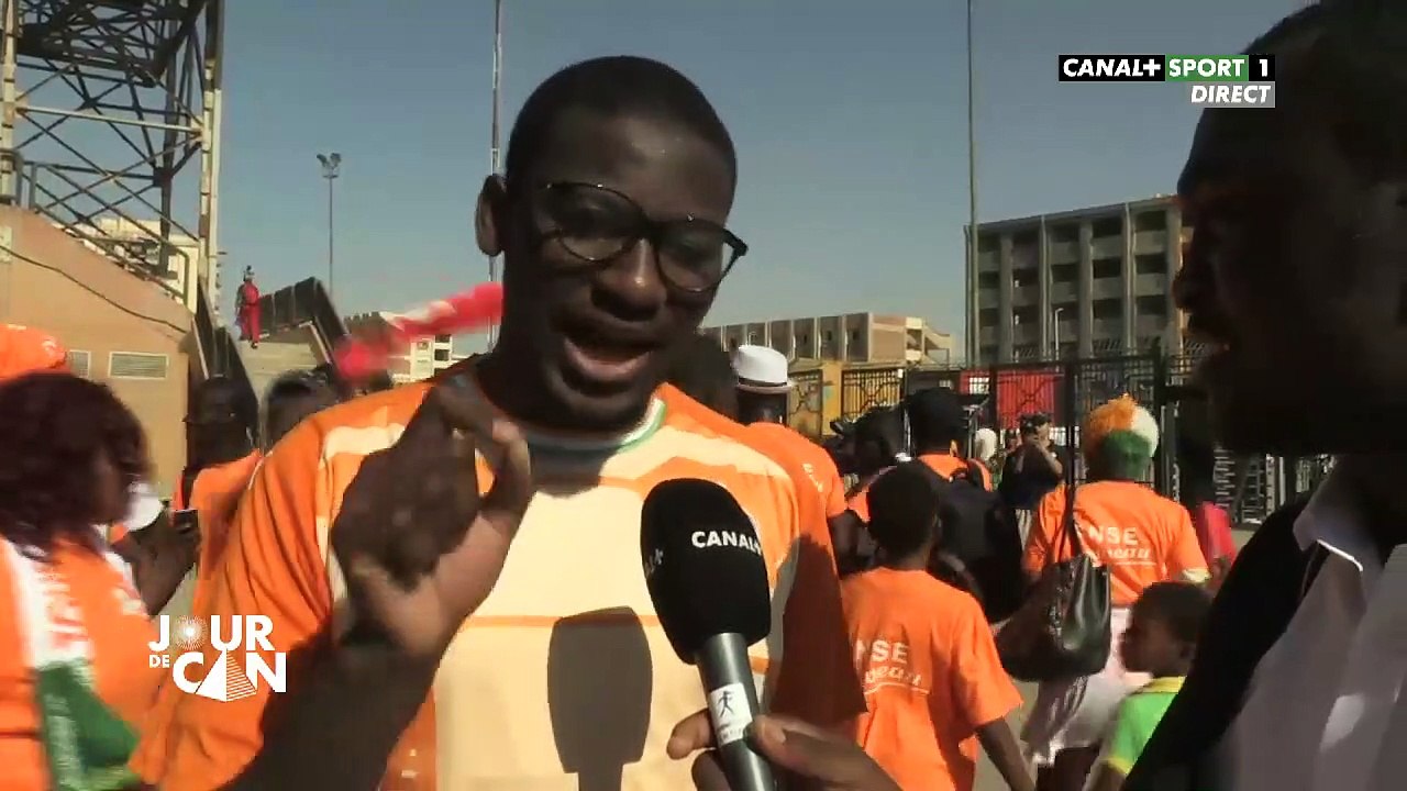[Vu dans JOUR DE CAN du 24/06] - Les Supporters des Eléphants donnent de la voix au Caire !