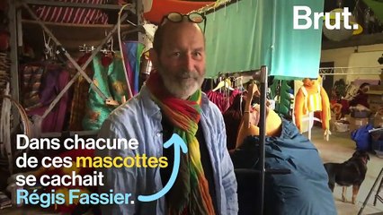 Footix, le tigre d'Esso… Régis Fassier, l'homme qui donne vie aux mascottes