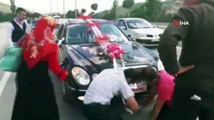 En mutlu günlerinde yolda kaldılar