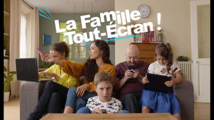 La famille tout écran - Attention à l'isolement