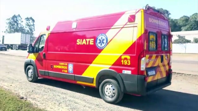 Acidente deixa duas pessoas feridas na BR-369, em Cascavel