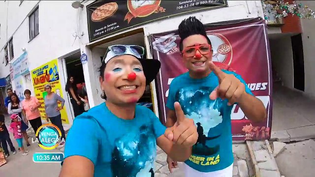 ¡Si dejan la tele, Los Destrampados tienen futuro como repartidores de pizza! | Venga La Alegría