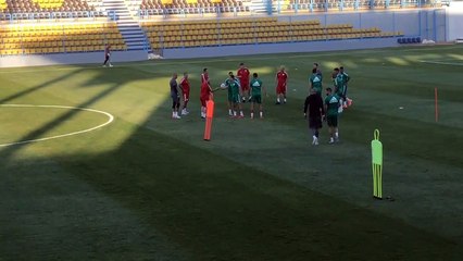 CAN : Entrainement des remplaçants apres le Kenya