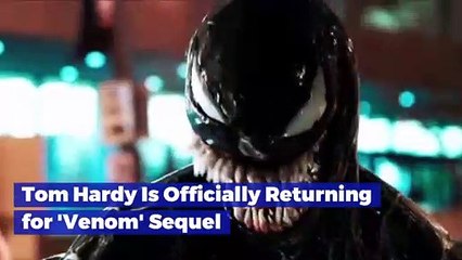 Tom Hardy Is Officially Returning for 'Venom' Sequel