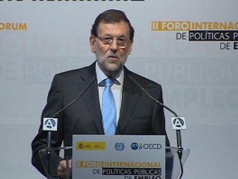 Rajoy: Hoy hay 262.397 parados menos que cuando se aprobó la reforma laboral