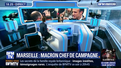 Marseille: Emmanuel Macron chef de campagne