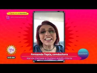 ¡Fernanda Tapia le responde a Gustavo Adolfo Infante! | Sale el Sol