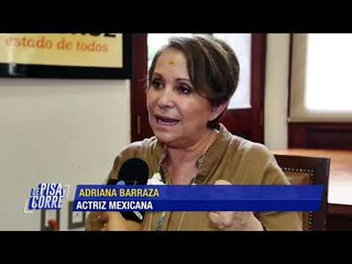 Adriana Barraza orgullosa de ser mexicana | De Pisa y Corre
