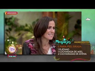 Menjurjes para combatir la piel grasa