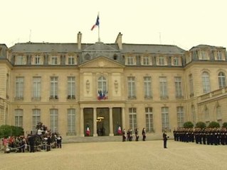 Los Reyes en el Elíseo