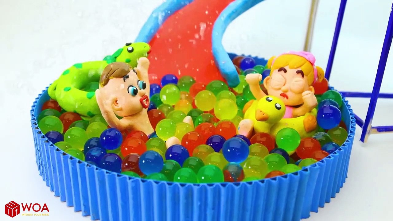 LUKA BABY POLICE STOPS WRONG BEHAVIOR AND SAVES MARINE LIFE  Play Doh Cartoons For Kids