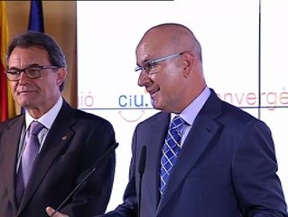 Durán deja de ser el número dos de CiU