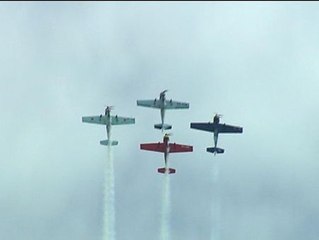 Espectáculo aéreo por todo lo alto en La Coruña