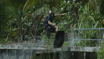 По древнему Бангкоку на вейкборде
