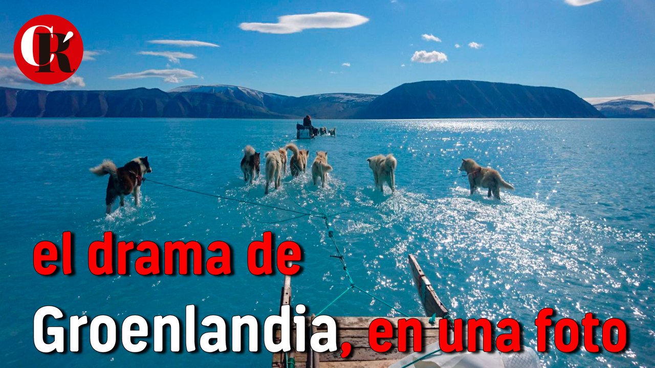 Notable el deshielo en Groenlandia