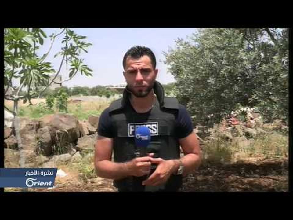 ميليشيا أسد تقصف مدينة كفرزيتا شمال حماة بمادة الفوسفور الحارقة - سوريا