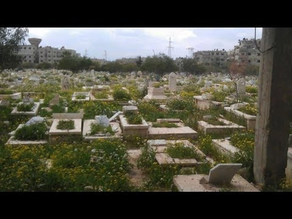 عمليات نبش جديدة بحثاً عن رفات جنود إسرائيليين في مخيم اليرموك - هنا سوريا