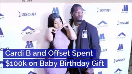 Cardi B and Offset Spent $100k on Baby Birthday Gift