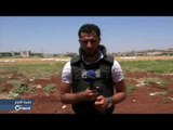 الفصائل تستهدف مواقع ميليشيا أسد بمطار حماة العسكري - سوريا