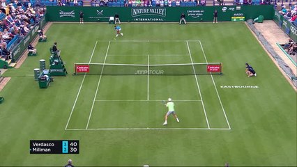 Verdasco battles back to down Millman