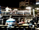 Denuncia por la presencia de menores en un combate de kickboxing organizado en la Plaza Mayor de Alzira.