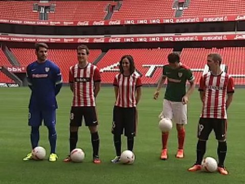 El Athletic Club presenta las nuevas equipaciones