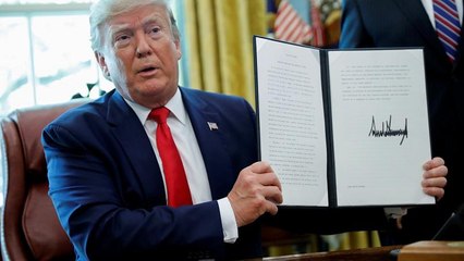 Trump verhängt neue, "knallharte" Iran-Sanktionen