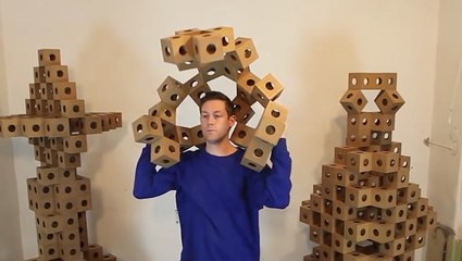 These building blocks let you create shape-shifting sculptures