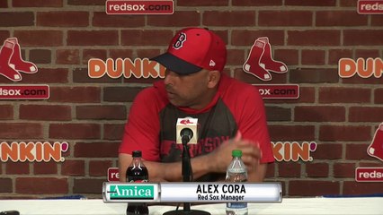 Alex Cora On Steven Wright's Return To Red Sox Roster