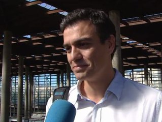 Pedro Sánchez: "Estoy abrumado por la confianza depositada en mí"