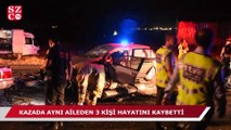 İzmir'de feci kaza: Aynı aileden 3 kişi öldü, 1 kişi yaralandı