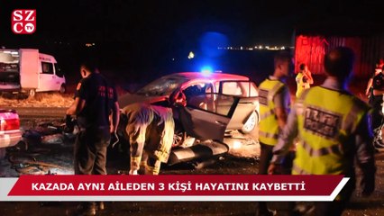 Télécharger la video: İzmir'de feci kaza: Aynı aileden 3 kişi öldü, 1 kişi yaralandı