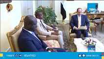 الرئيس السيسي يستقبل مبعوث ومستشار رئيس جمهورية غينيا بيساو