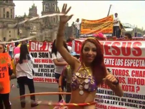 Ciudad de México contra los animales del circo