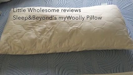 Little Wholesome - Sleep &Beyond myWoolly wool pillow review
