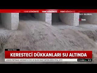 Balıkesir'de Sel Baskını
