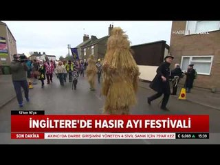 İngiltere'de Hasır Ayı Festivali